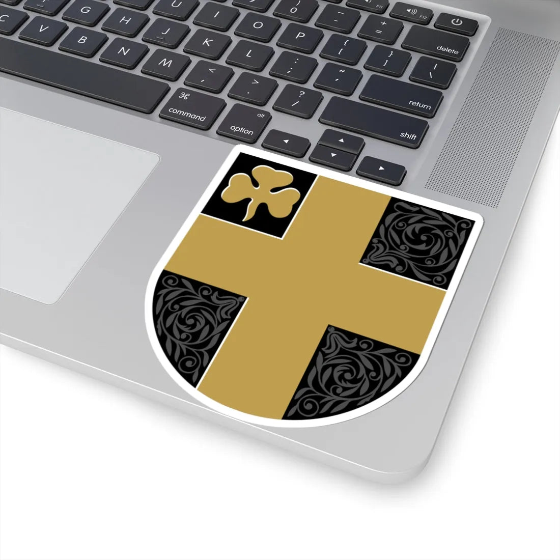 Juva.vaakuna (Finland) (Coat of Arms) STICKER Vinyl Kiss-Cut Decal - The Sticker Space