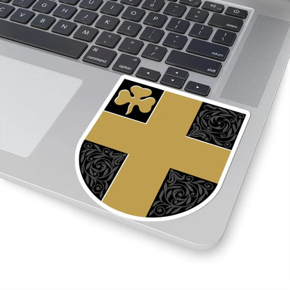 Juva.vaakuna (Finland) (Coat of Arms) STICKER Vinyl Kiss-Cut Decal - The Sticker Space