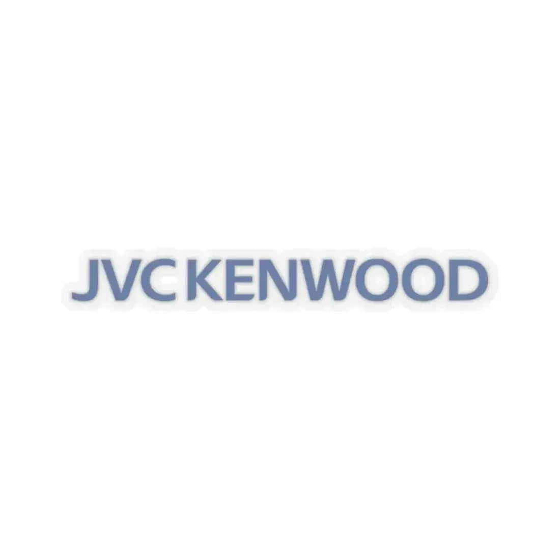 JVC Kenwood Corp. (Logo) STICKER Vinyl Kiss-Cut Decal 2 Inch Transparent - The Sticker Space