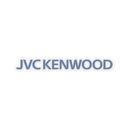 JVC Kenwood Corp. (Logo) STICKER Vinyl Kiss-Cut Decal 2 Inch Transparent - The Sticker Space