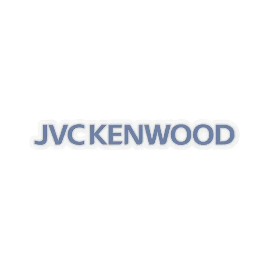 JVC Kenwood Corp. (Logo) STICKER Vinyl Kiss-Cut Decal 4 Inch Transparent - The Sticker Space