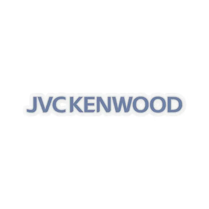 JVC Kenwood Corp. (Logo) STICKER Vinyl Kiss-Cut Decal 4 Inch Transparent - The Sticker Space