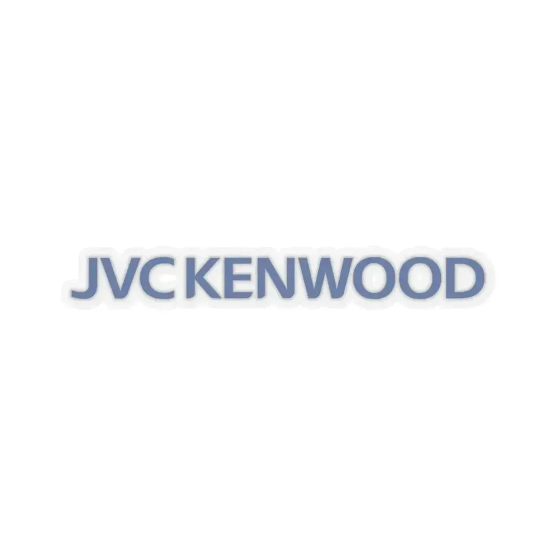 JVC Kenwood Corp. (Logo) STICKER Vinyl Kiss-Cut Decal 6 Inch Transparent - The Sticker Space