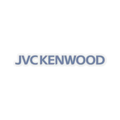 JVC Kenwood Corp. (Logo) STICKER Vinyl Kiss-Cut Decal 6 Inch Transparent - The Sticker Space