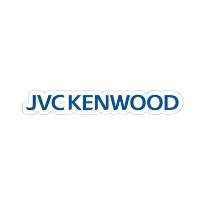 JVC Kenwood Corp. (Logo) STICKER Vinyl Kiss-Cut Decal 6 Inch White - The Sticker Space