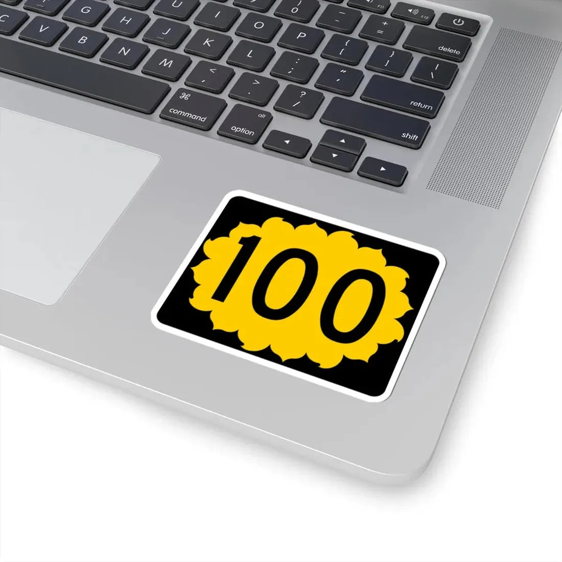 K-100 (Kansas) (Road Sign) STICKER Vinyl Kiss-Cut Decal - The Sticker Space