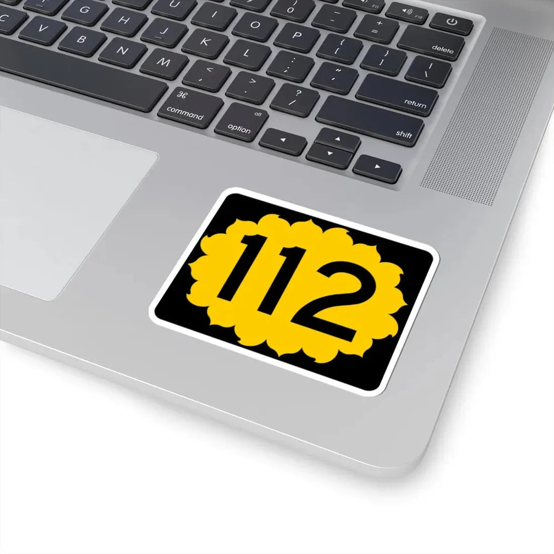 K-112 (Kansas) (Road Sign) STICKER Vinyl Kiss-Cut Decal - The Sticker Space