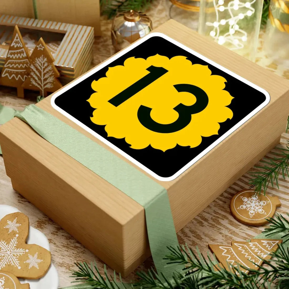 K-13 (Kansas) (Road Sign) STICKER Vinyl Kiss-Cut Decal - The Sticker Space