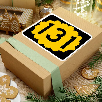 K-131 (Kansas) (Road Sign) STICKER Vinyl Kiss-Cut Decal - The Sticker Space