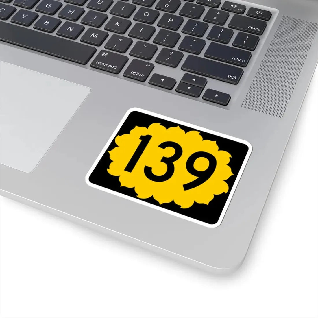 K-139 (Kansas) (Road Sign) STICKER Vinyl Kiss-Cut Decal - The Sticker Space