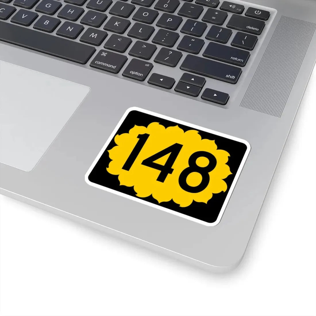 K-148 (Kansas) (Road Sign) STICKER Vinyl Kiss-Cut Decal - The Sticker Space