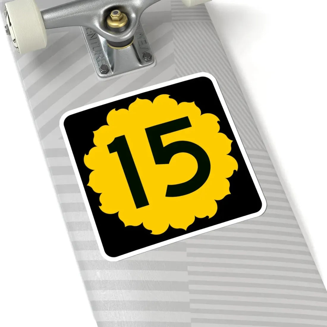 K-15 (Kansas) (Road Sign) STICKER Vinyl Kiss-Cut Decal - The Sticker Space