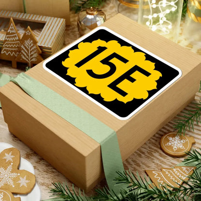 K-15E (Kansas) (Road Sign) STICKER Vinyl Kiss-Cut Decal - The Sticker Space