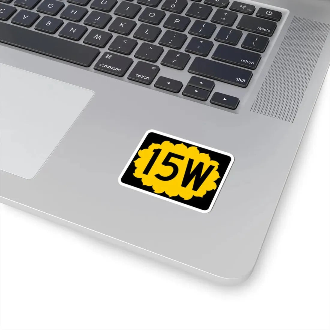 K-15W (Kansas) (Road Sign) STICKER Vinyl Kiss-Cut Decal - The Sticker Space