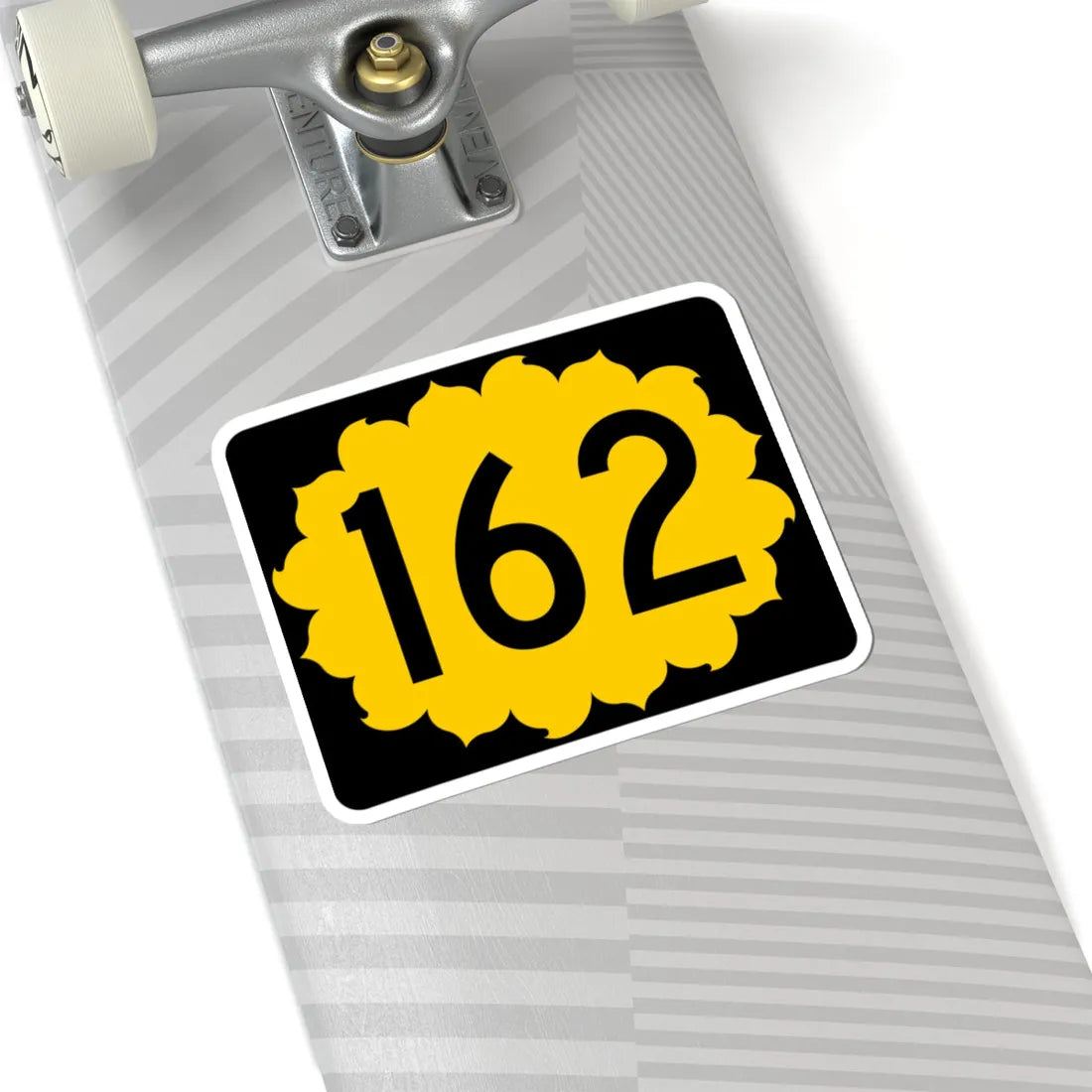 K-162 (Kansas) (Road Sign) STICKER Vinyl Kiss-Cut Decal - The Sticker Space