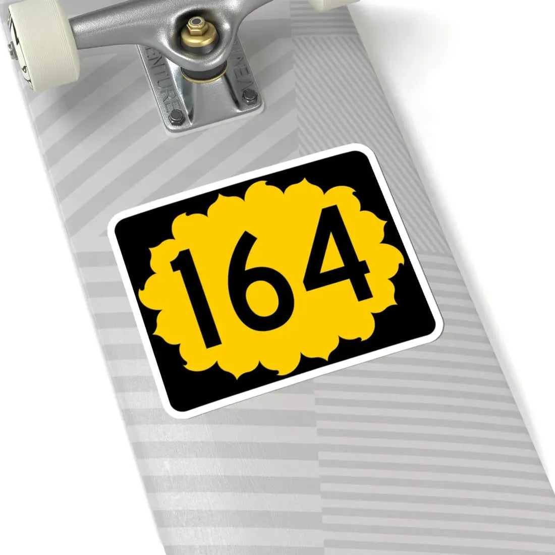 K-164 (Kansas) (Road Sign) STICKER Vinyl Kiss-Cut Decal - The Sticker Space