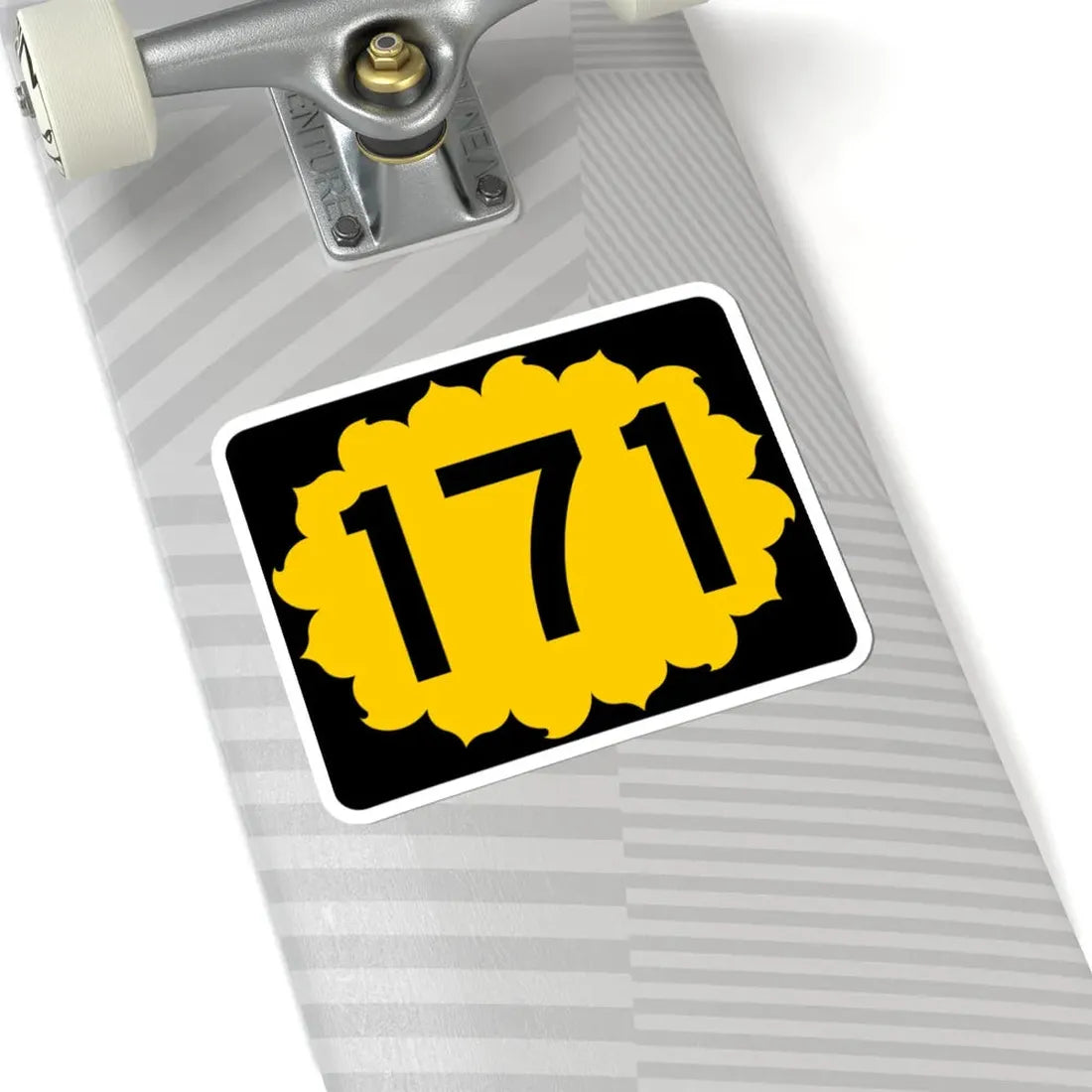 K-171 (Kansas) (Road Sign) STICKER Vinyl Kiss-Cut Decal - The Sticker Space