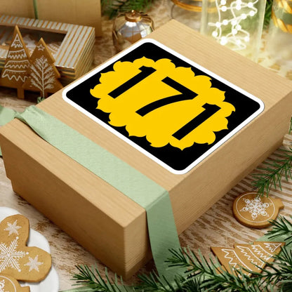 K-171 (Kansas) (Road Sign) STICKER Vinyl Kiss-Cut Decal - The Sticker Space