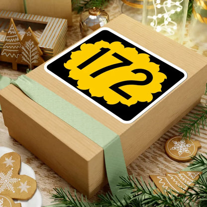 K-172 (Kansas) (Road Sign) STICKER Vinyl Kiss-Cut Decal - The Sticker Space