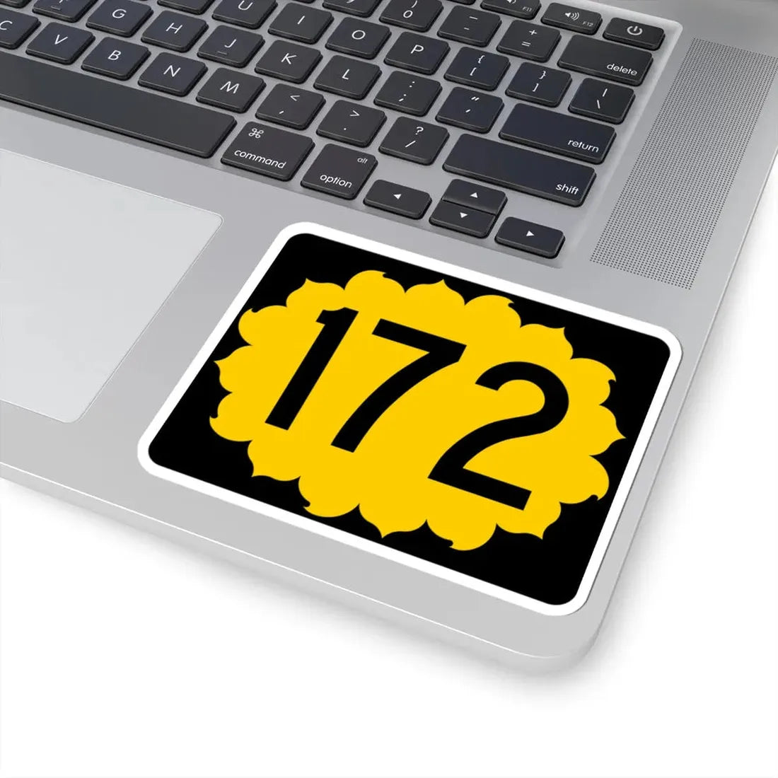 K-172 (Kansas) (Road Sign) STICKER Vinyl Kiss-Cut Decal - The Sticker Space