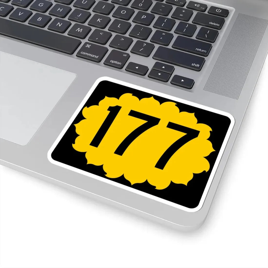 K-177 (Kansas) (Road Sign) STICKER Vinyl Kiss-Cut Decal - The Sticker Space
