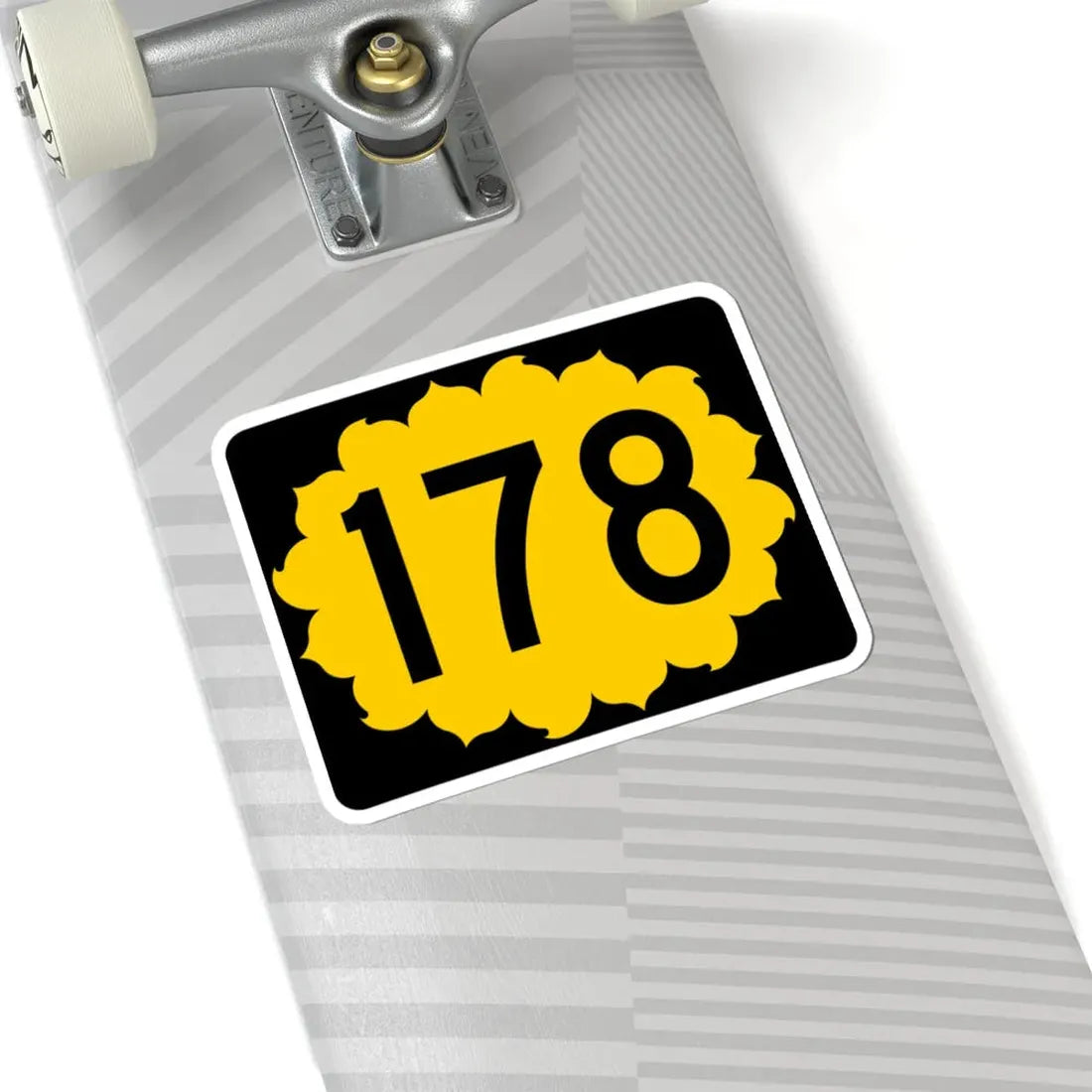 K-178 (Kansas) (Road Sign) STICKER Vinyl Kiss-Cut Decal - The Sticker Space