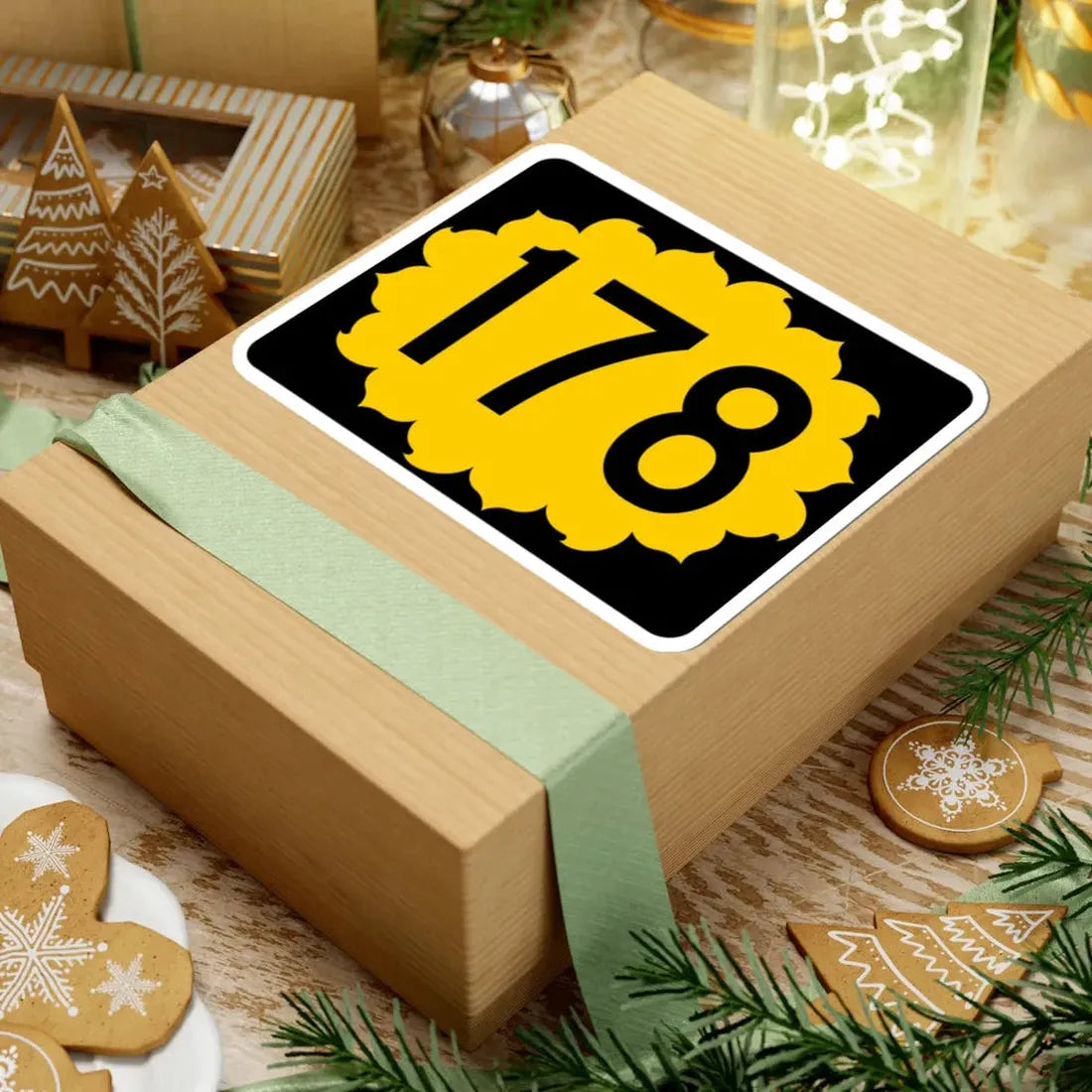 K-178 (Kansas) (Road Sign) STICKER Vinyl Kiss-Cut Decal - The Sticker Space