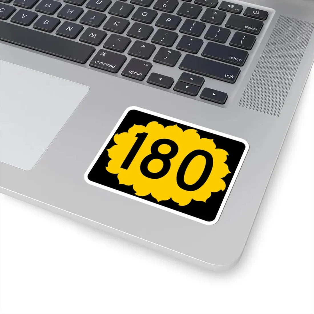 K-180 (Kansas) (Road Sign) STICKER Vinyl Kiss-Cut Decal - The Sticker Space