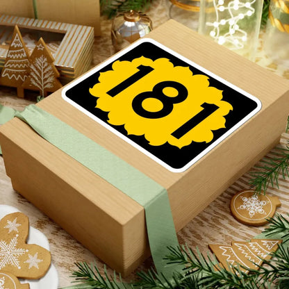 K-181 (Kansas) (Road Sign) STICKER Vinyl Kiss-Cut Decal - The Sticker Space