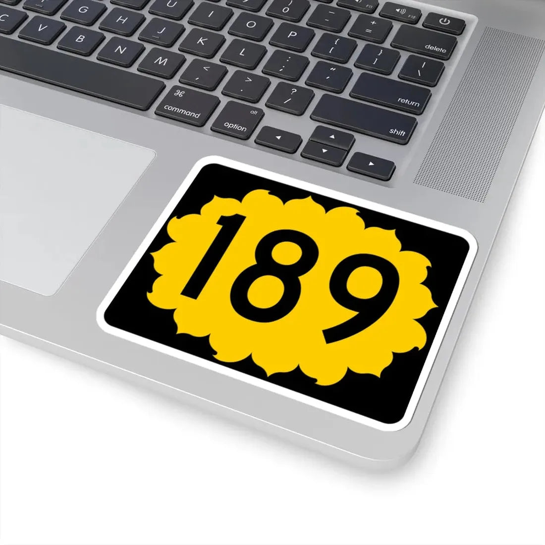 K-189 (Kansas) (Road Sign) STICKER Vinyl Kiss-Cut Decal - The Sticker Space