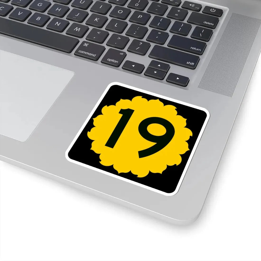 K-19 (Kansas) (Road Sign) STICKER Vinyl Kiss-Cut Decal - The Sticker Space