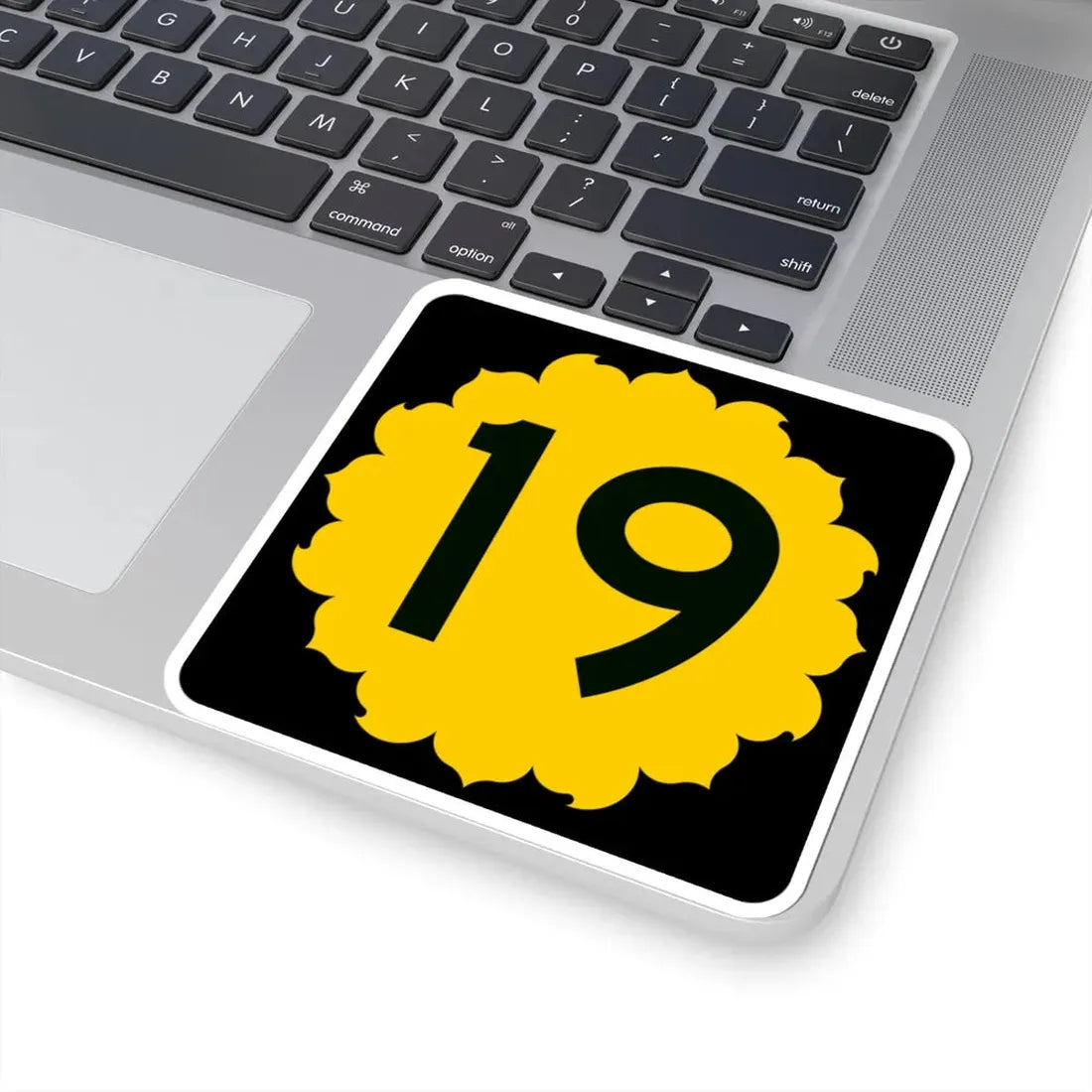 K-19 (Kansas) (Road Sign) STICKER Vinyl Kiss-Cut Decal - The Sticker Space