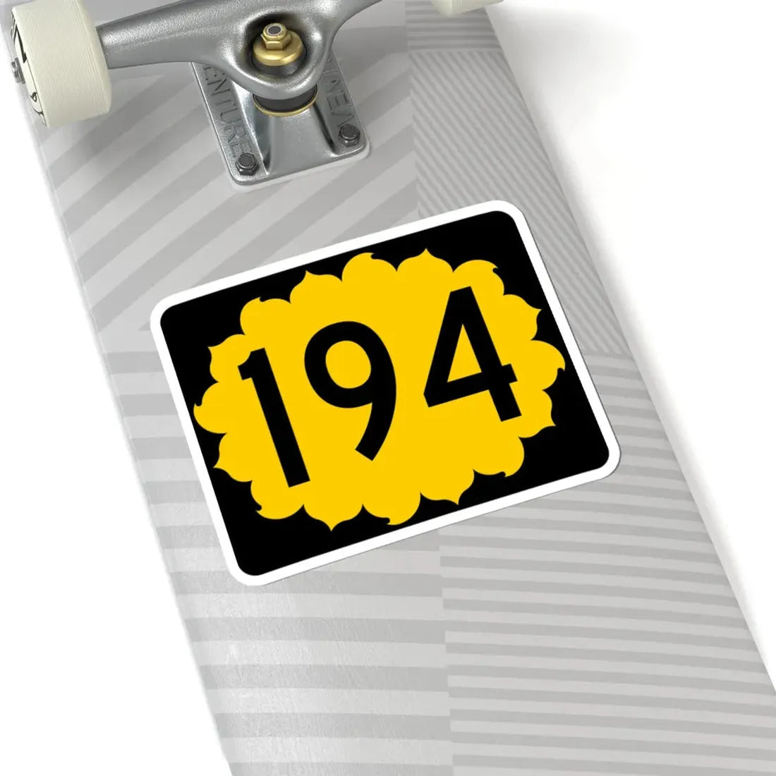 K-194 (Kansas) (Road Sign) STICKER Vinyl Kiss-Cut Decal - The Sticker Space