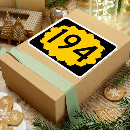 K-194 (Kansas) (Road Sign) STICKER Vinyl Kiss-Cut Decal - The Sticker Space