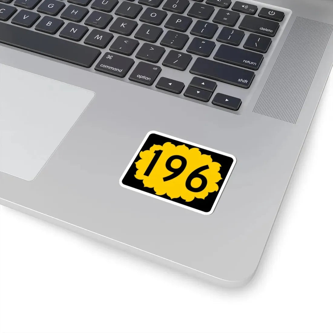 K-196 (Kansas) (Road Sign) STICKER Vinyl Kiss-Cut Decal - The Sticker Space