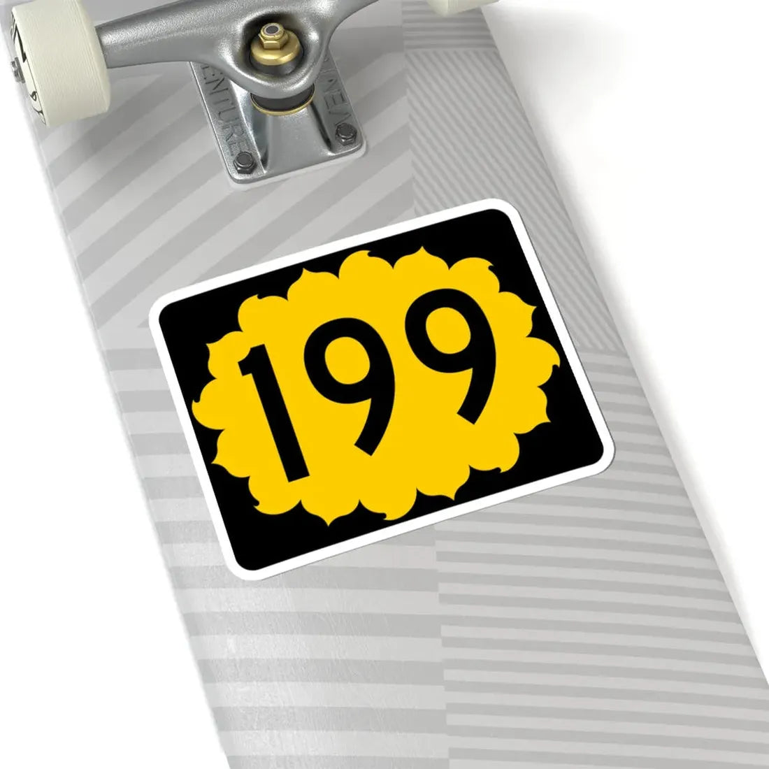 K-199 (Kansas) (Road Sign) STICKER Vinyl Kiss-Cut Decal - The Sticker Space