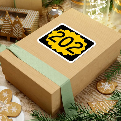 K-202 (Kansas) (Road Sign) STICKER Vinyl Kiss-Cut Decal - The Sticker Space