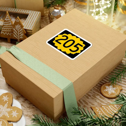 K-205 (Kansas) (Road Sign) STICKER Vinyl Kiss-Cut Decal - The Sticker Space