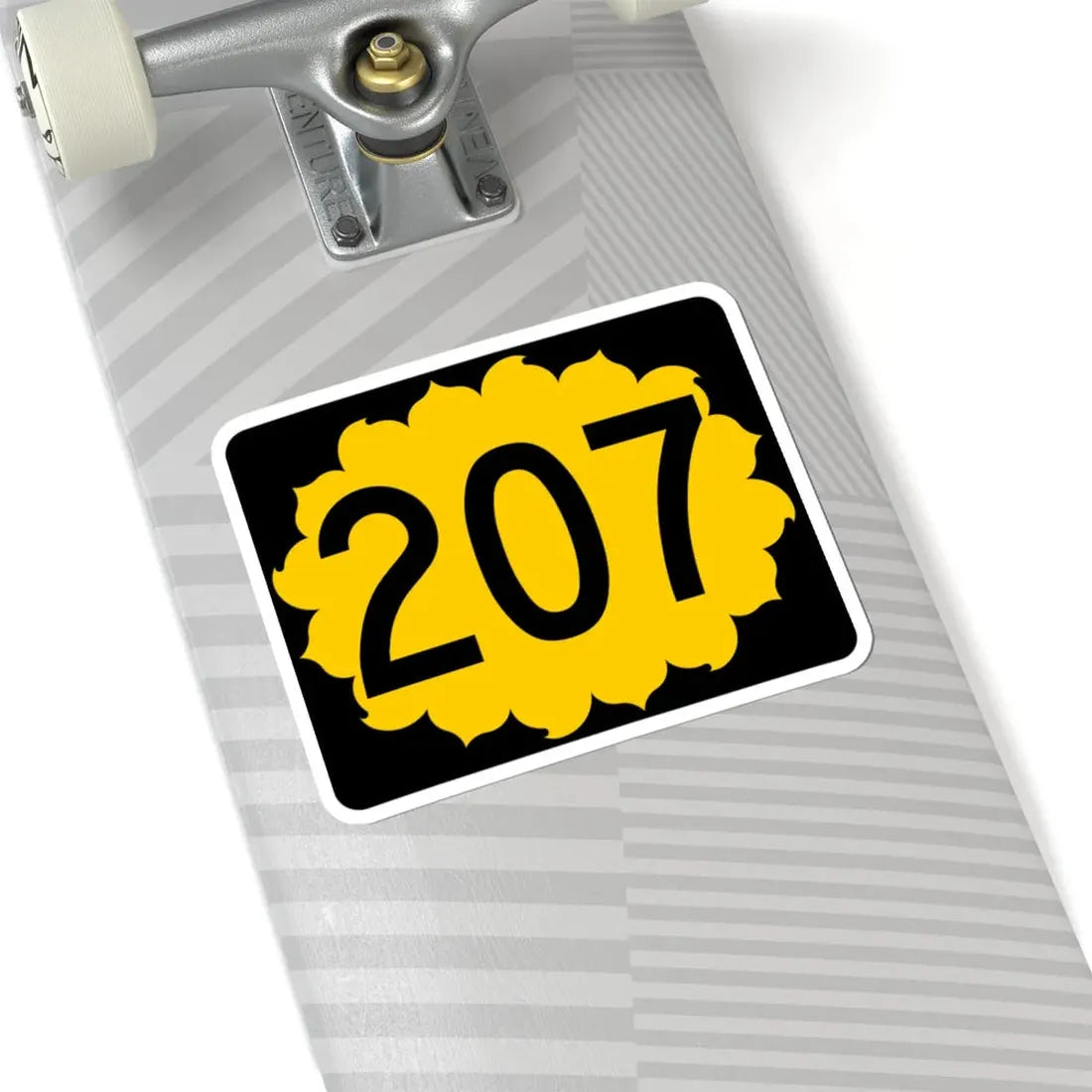 K-207 (Kansas) (Road Sign) STICKER Vinyl Kiss-Cut Decal - The Sticker Space
