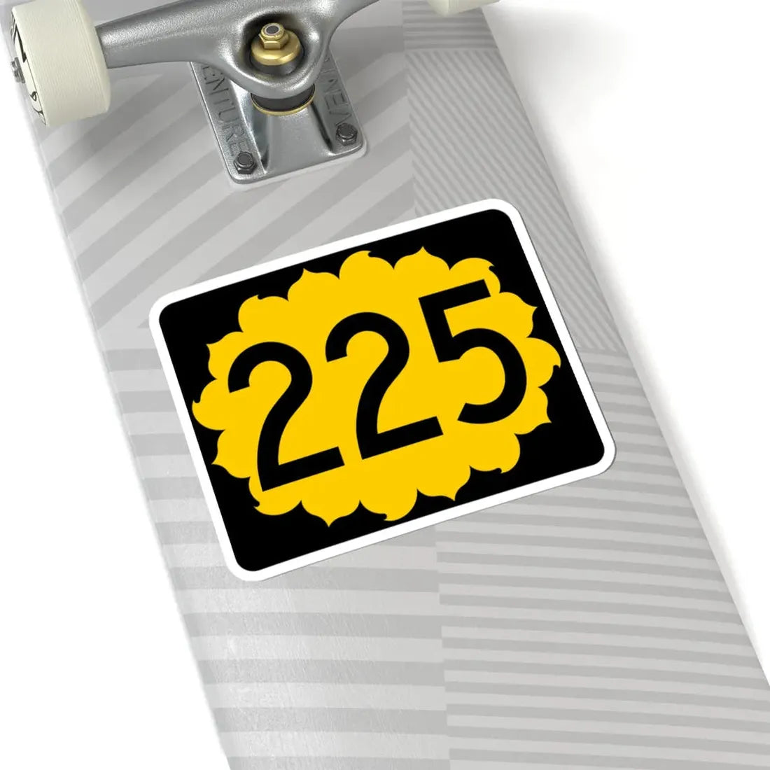 K-225 (Kansas) (Road Sign) STICKER Vinyl Kiss-Cut Decal - The Sticker Space