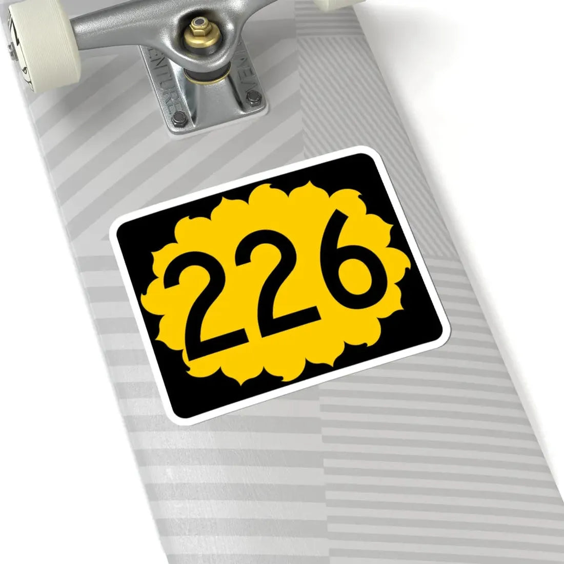 K-226 (Kansas) (Road Sign) STICKER Vinyl Kiss-Cut Decal - The Sticker Space
