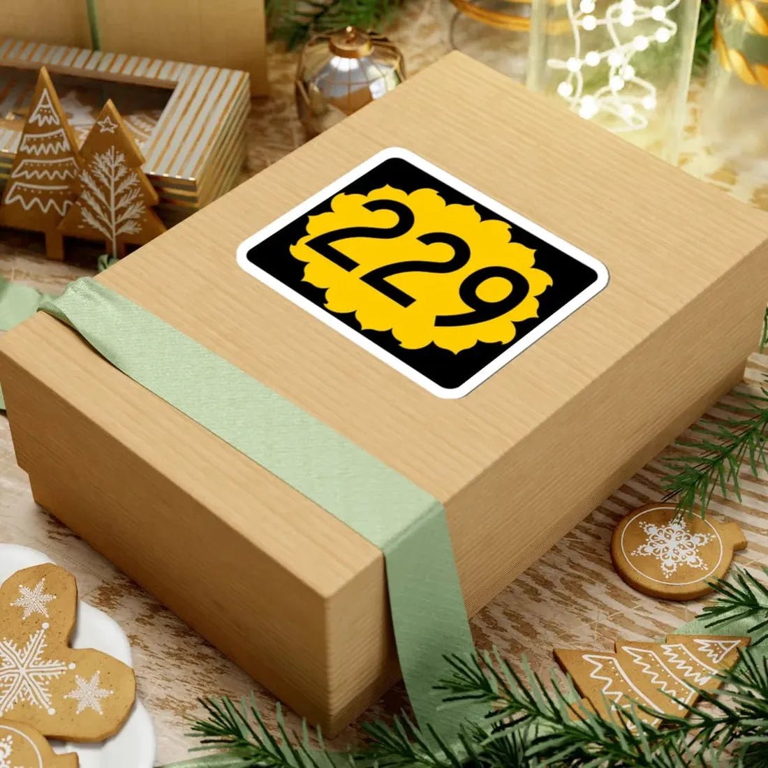 K-229 (Kansas) (Road Sign) STICKER Vinyl Kiss-Cut Decal - The Sticker Space