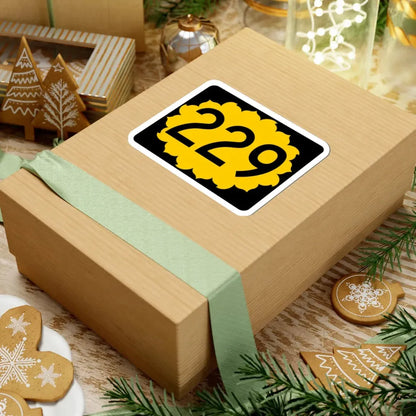 K-229 (Kansas) (Road Sign) STICKER Vinyl Kiss-Cut Decal - The Sticker Space