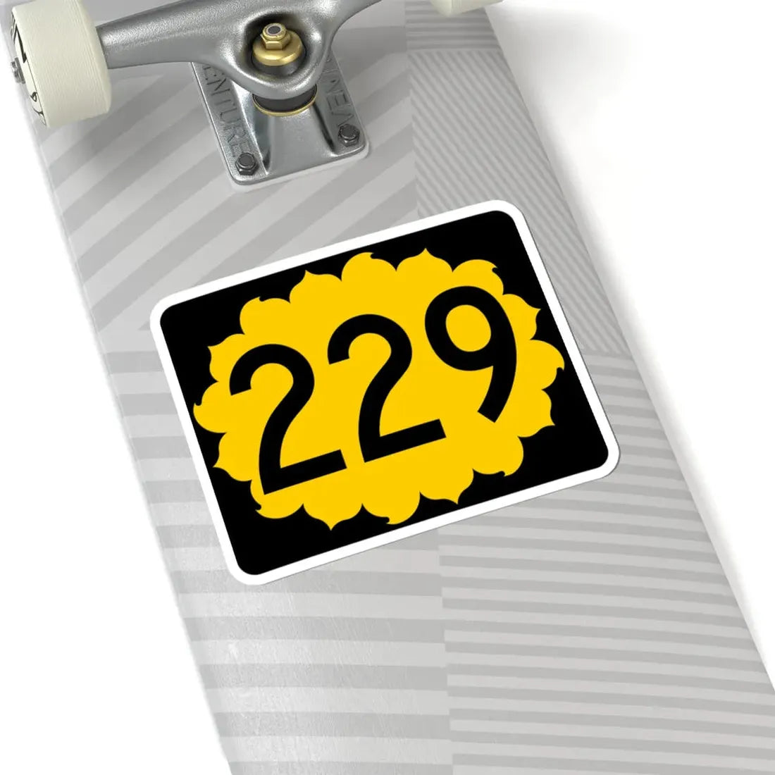 K-229 (Kansas) (Road Sign) STICKER Vinyl Kiss-Cut Decal - The Sticker Space