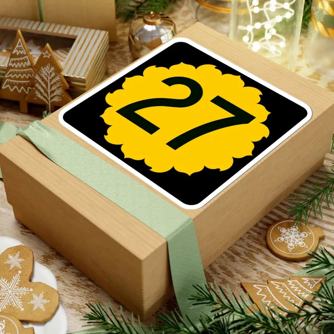 K-27 (Kansas) (Road Sign) STICKER Vinyl Kiss-Cut Decal - The Sticker Space