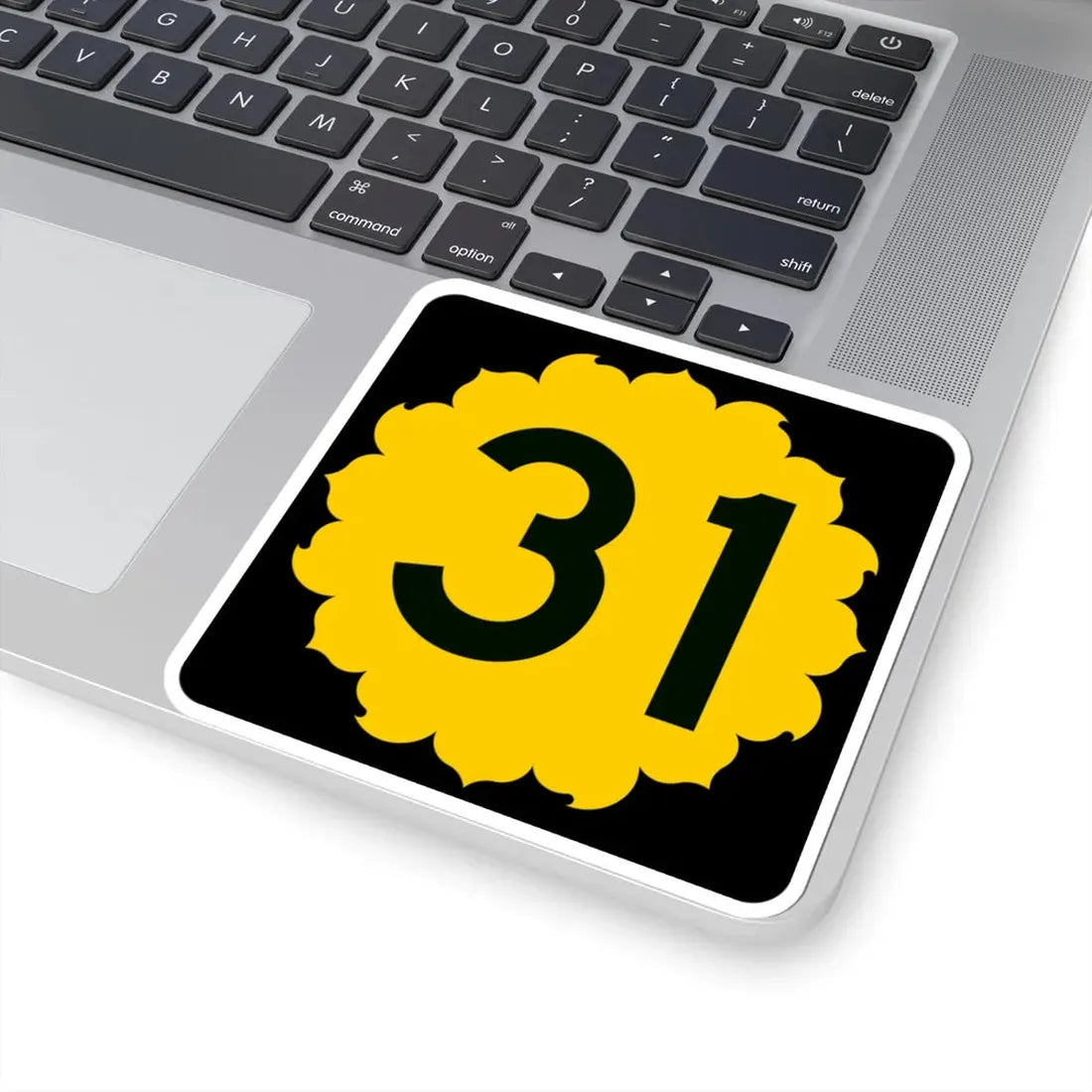 K-31 (Kansas) (Road Sign) STICKER Vinyl Kiss-Cut Decal - The Sticker Space