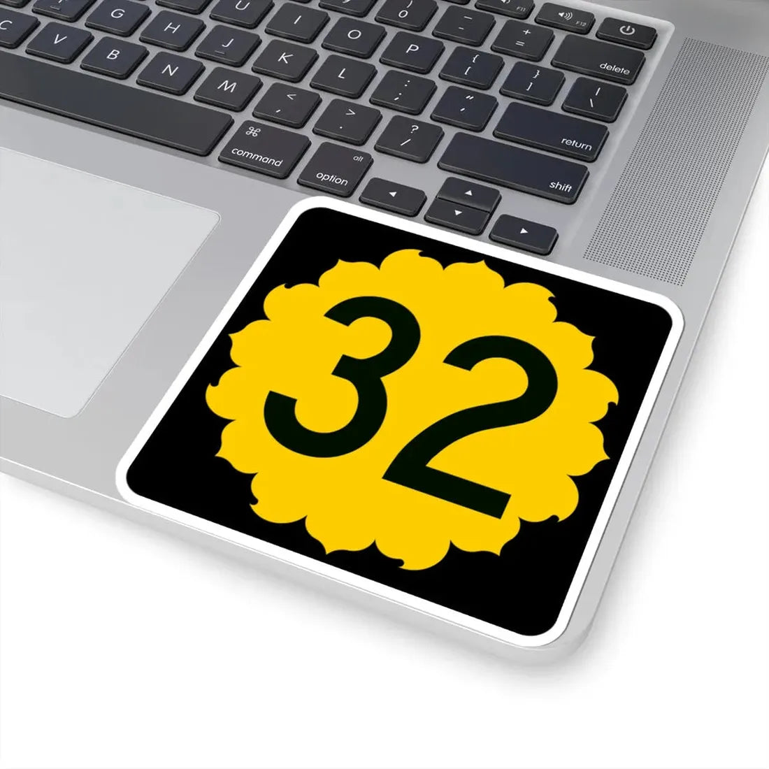 K-32 (Kansas) (Road Sign) STICKER Vinyl Kiss-Cut Decal - The Sticker Space