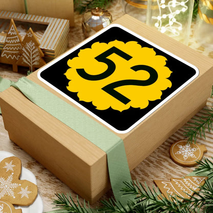 K-52 (Kansas) (Road Sign) STICKER Vinyl Kiss-Cut Decal - The Sticker Space