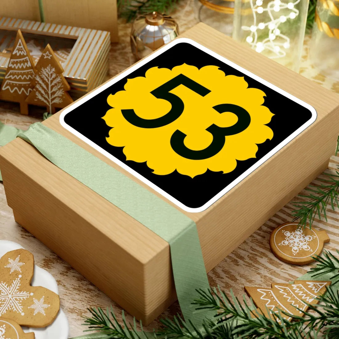 K-53 (Kansas) (Road Sign) STICKER Vinyl Kiss-Cut Decal - The Sticker Space