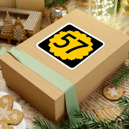 K-57 (Kansas) (Road Sign) STICKER Vinyl Kiss-Cut Decal - The Sticker Space